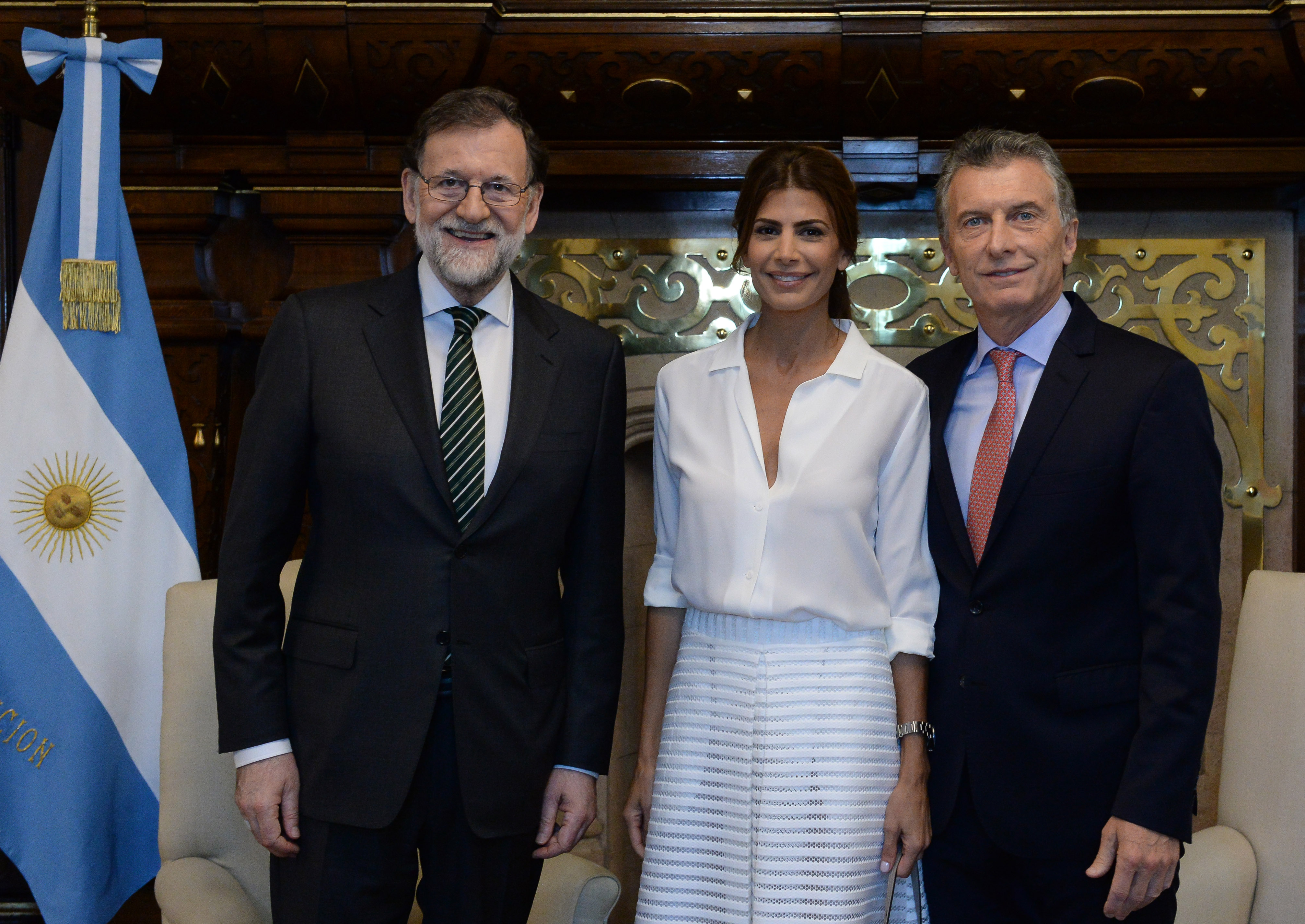 Macri, Awada y Rajoy (1)