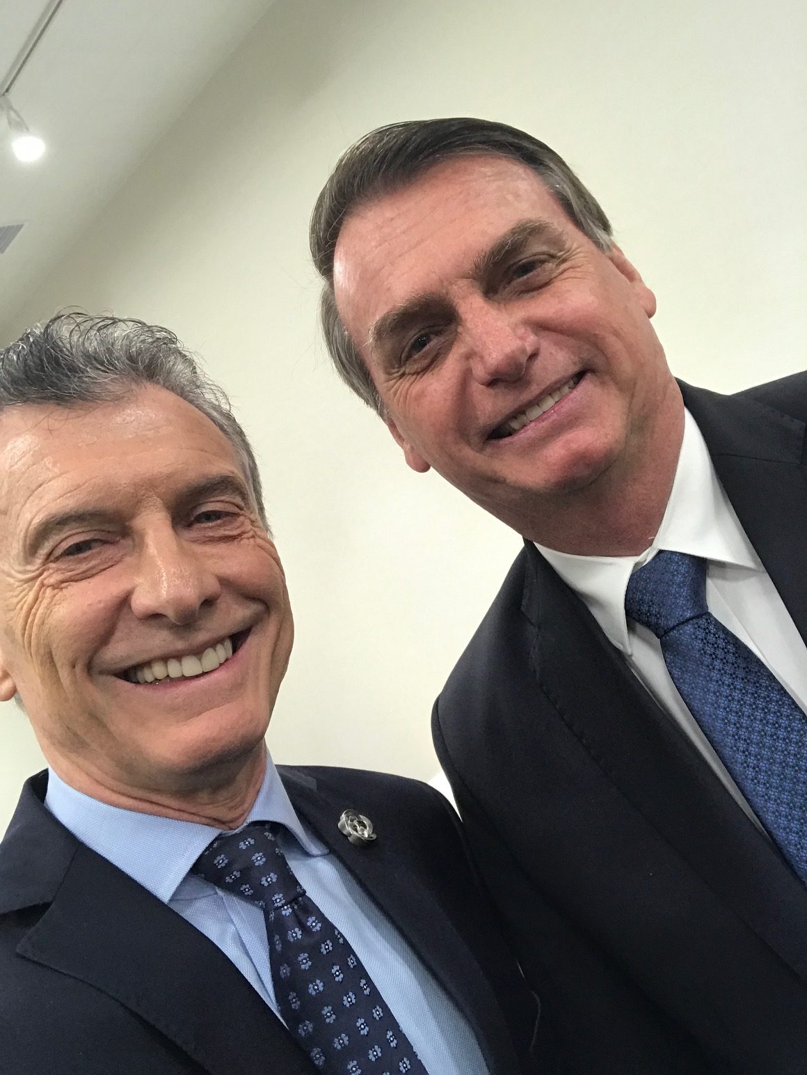 Macri con Jair Bolsonaro