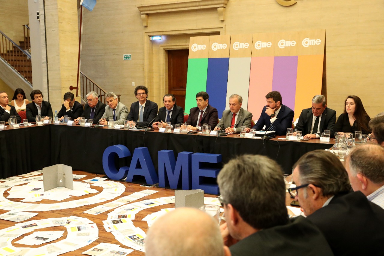 Sica presentó la agenda de desarrollo productivo ante el Consejo Directivo de CAME.