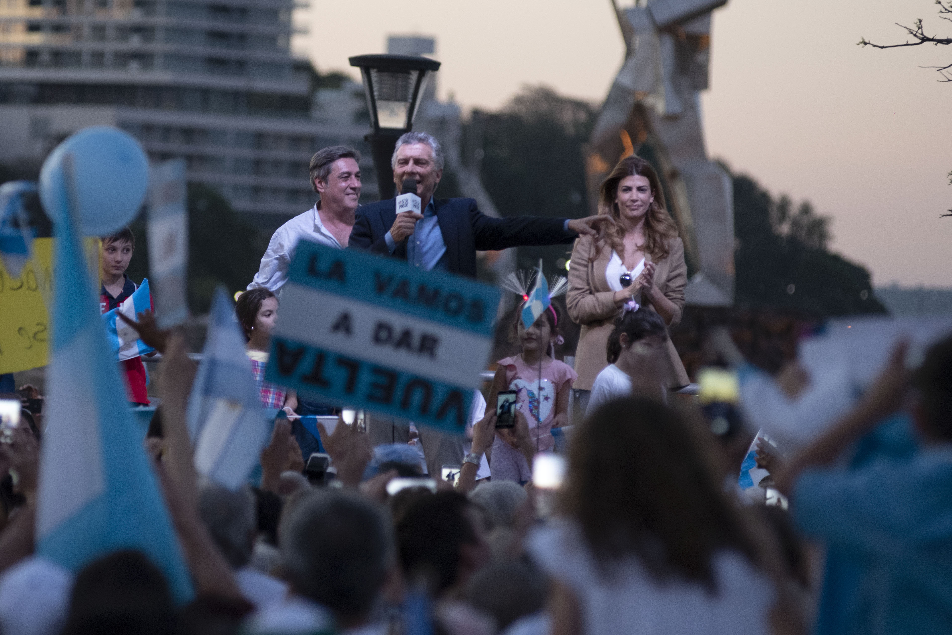 El Presidente Macri encabezó la marcha del Sí Se Puede en Posadas, Misiones.