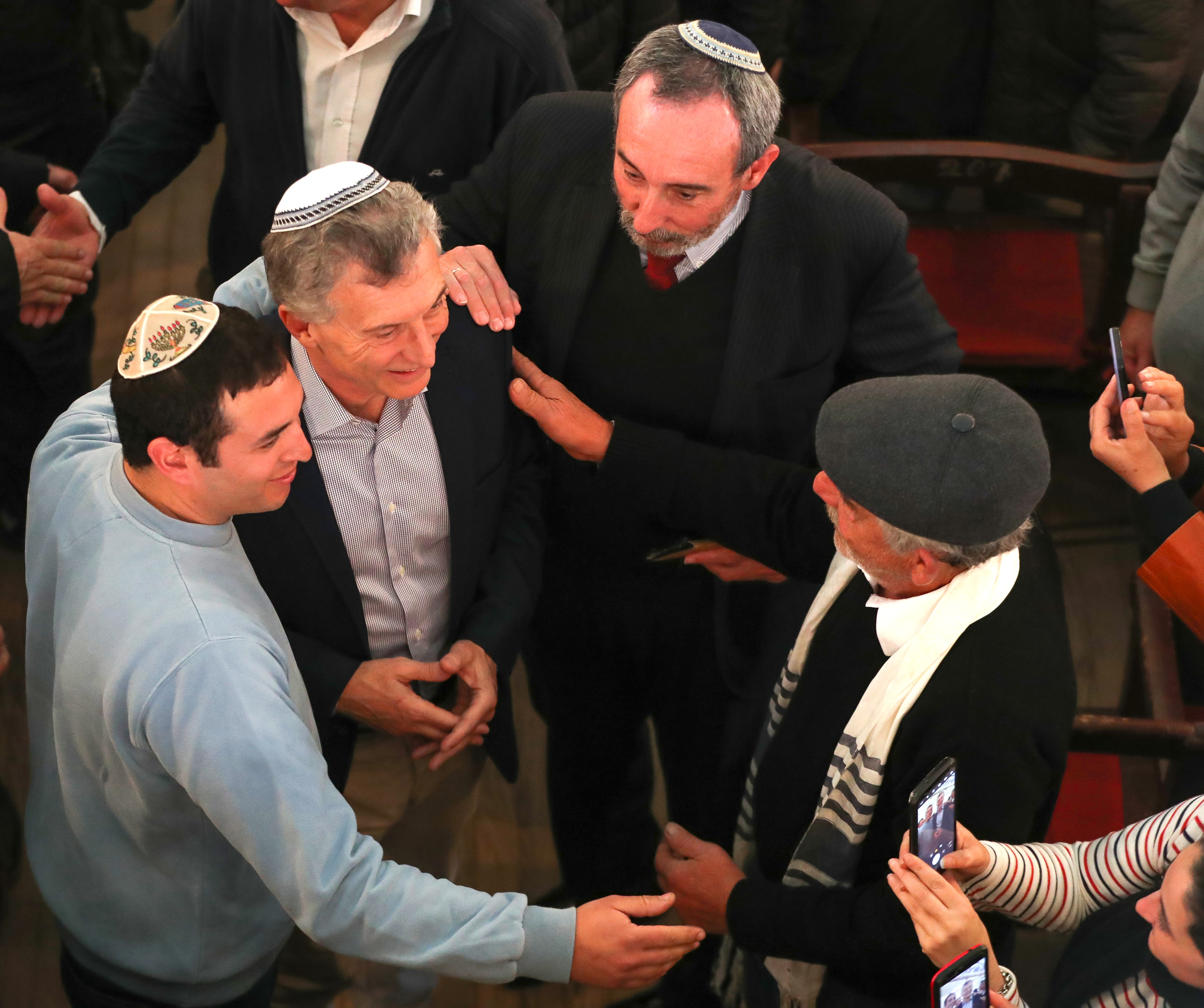 El Presidente Macri mantuvo un encuentro con miembros de la comunidad judía en Entre Ríos.