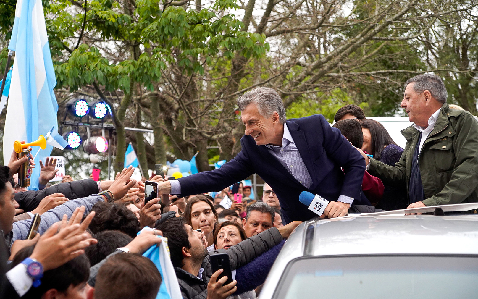 El Presidente Macri encabezó la marcha del Sí Se Puede en La Paz, Entre Ríos.