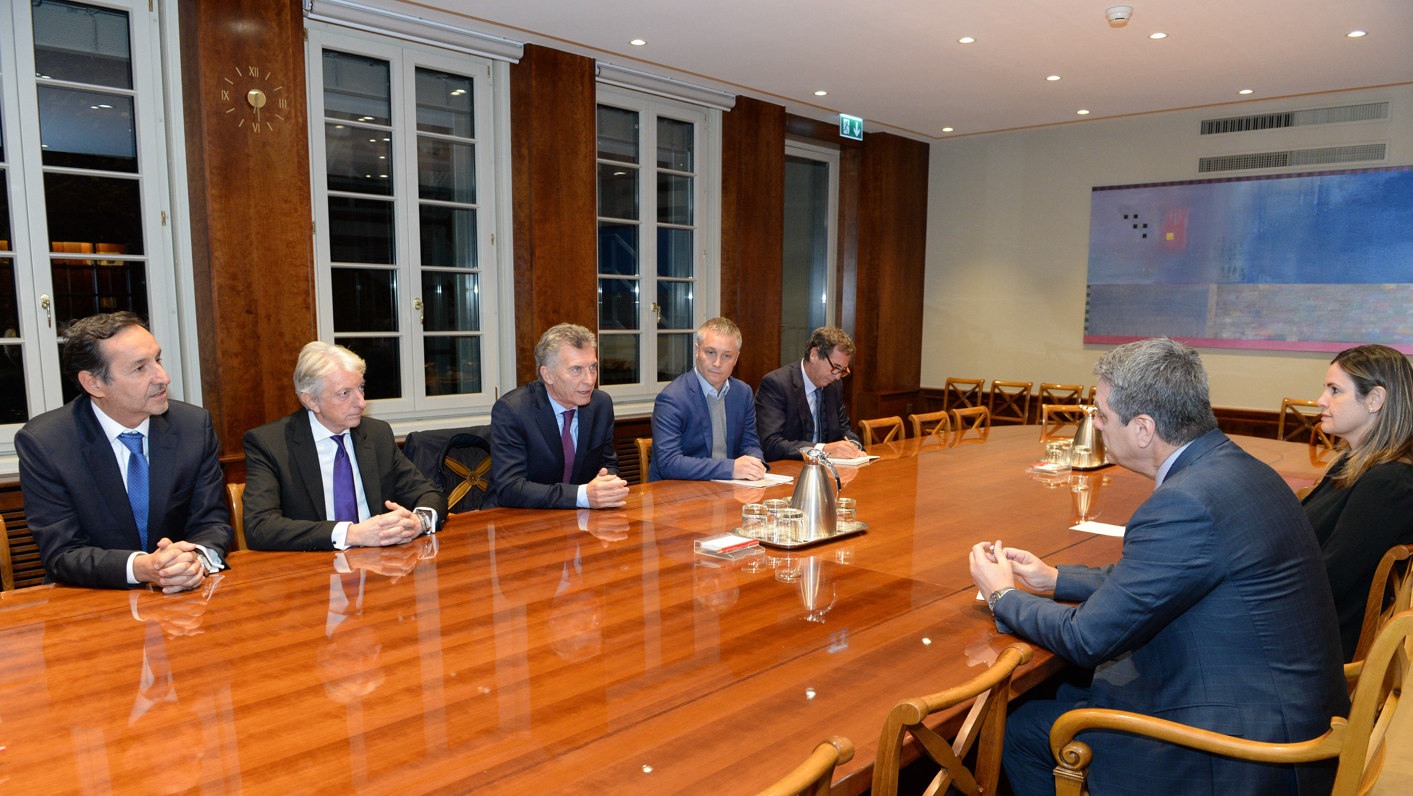 El Presidente Macri se reunió con el Director General de la OMC, Roberto Azevedo.