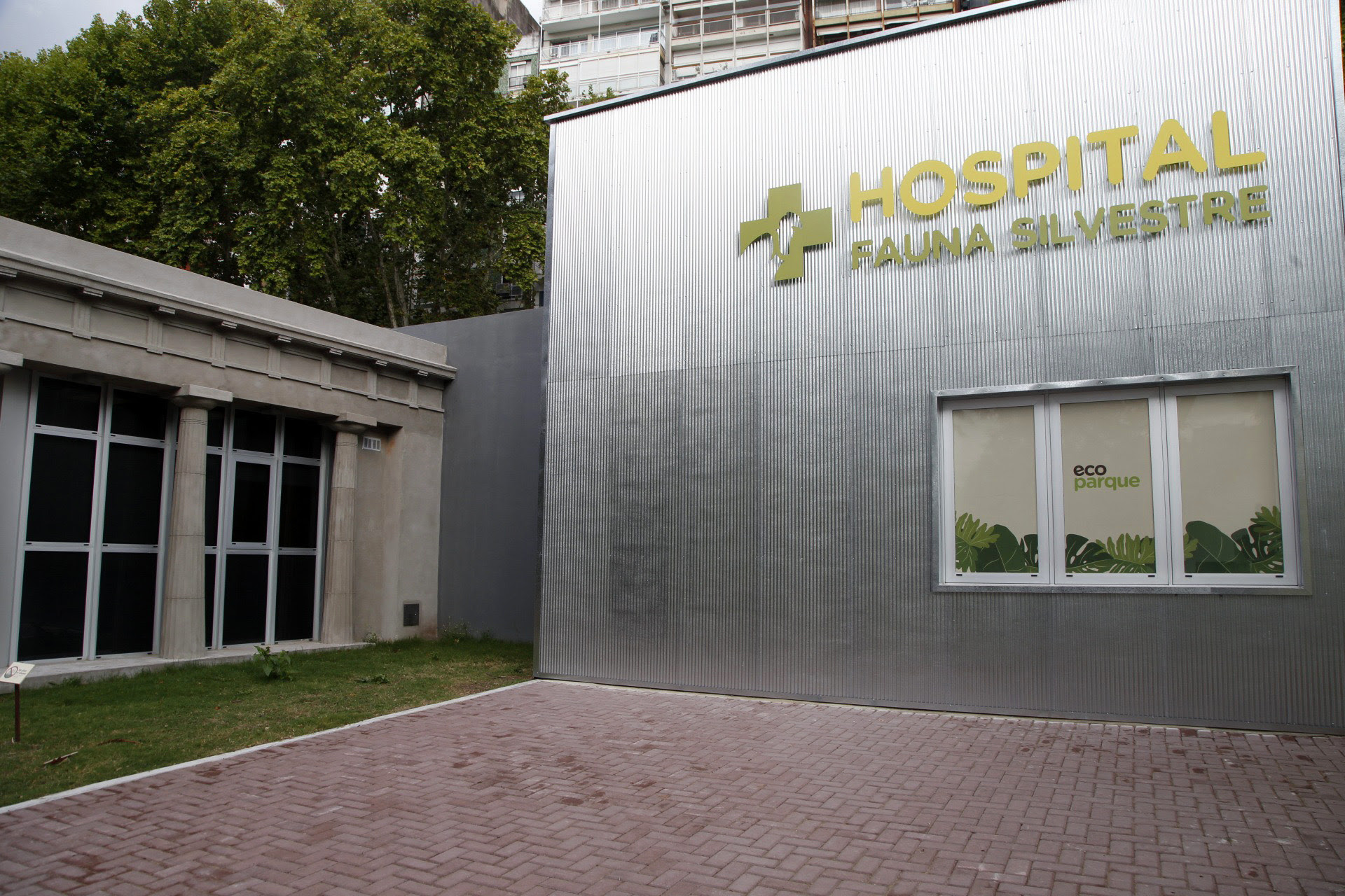 Horacio Rodríguez Larreta recorrió las obras del Hospital Veterinario del Ecoparque.