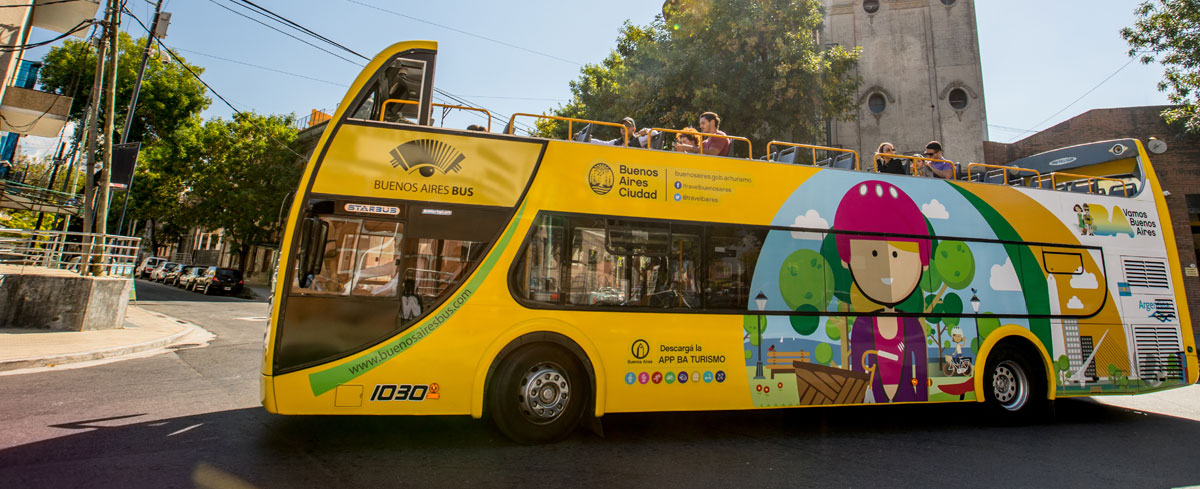 Buenos Aires: Por dónde transita el Bus Turístico.