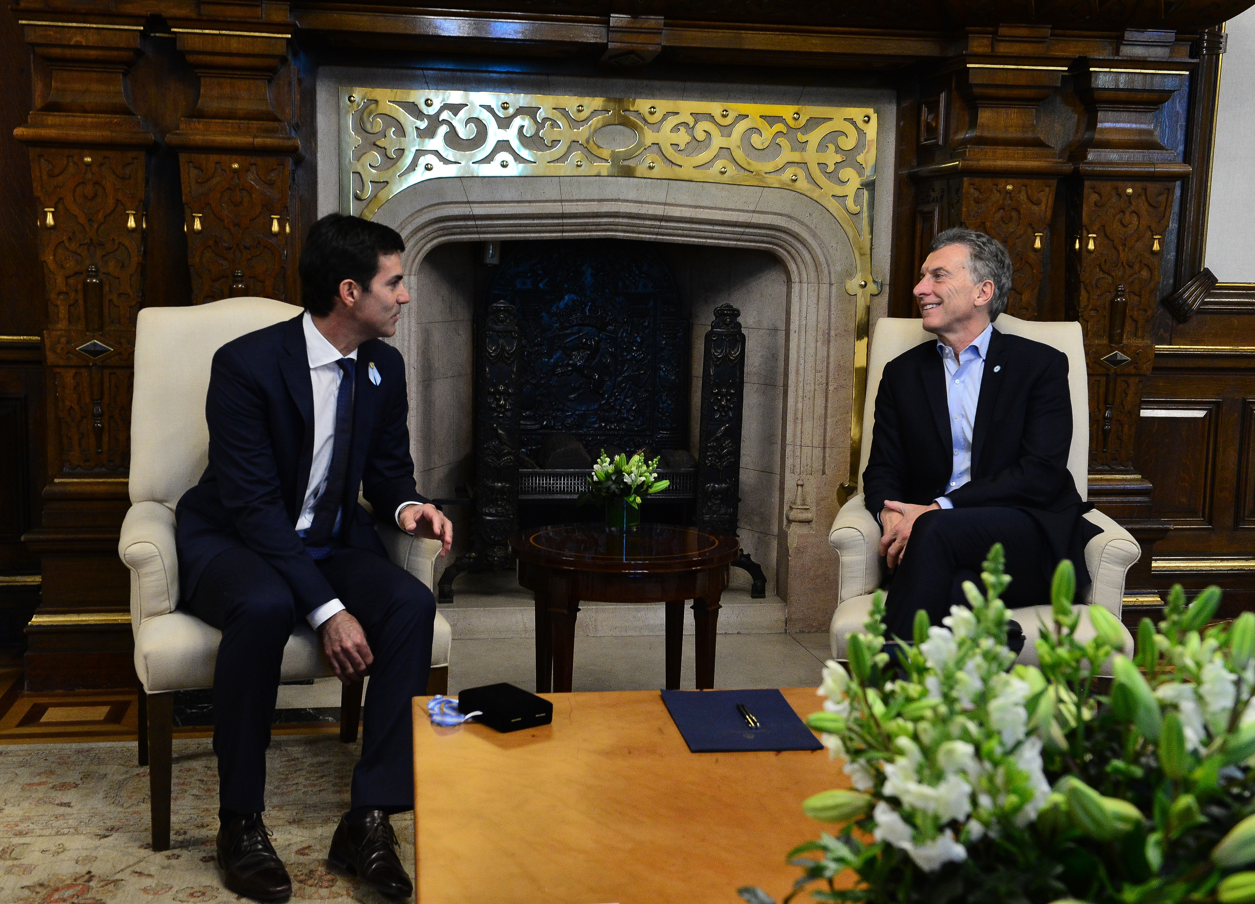 El presidente Macri junto al gobernador Urtubey (1)