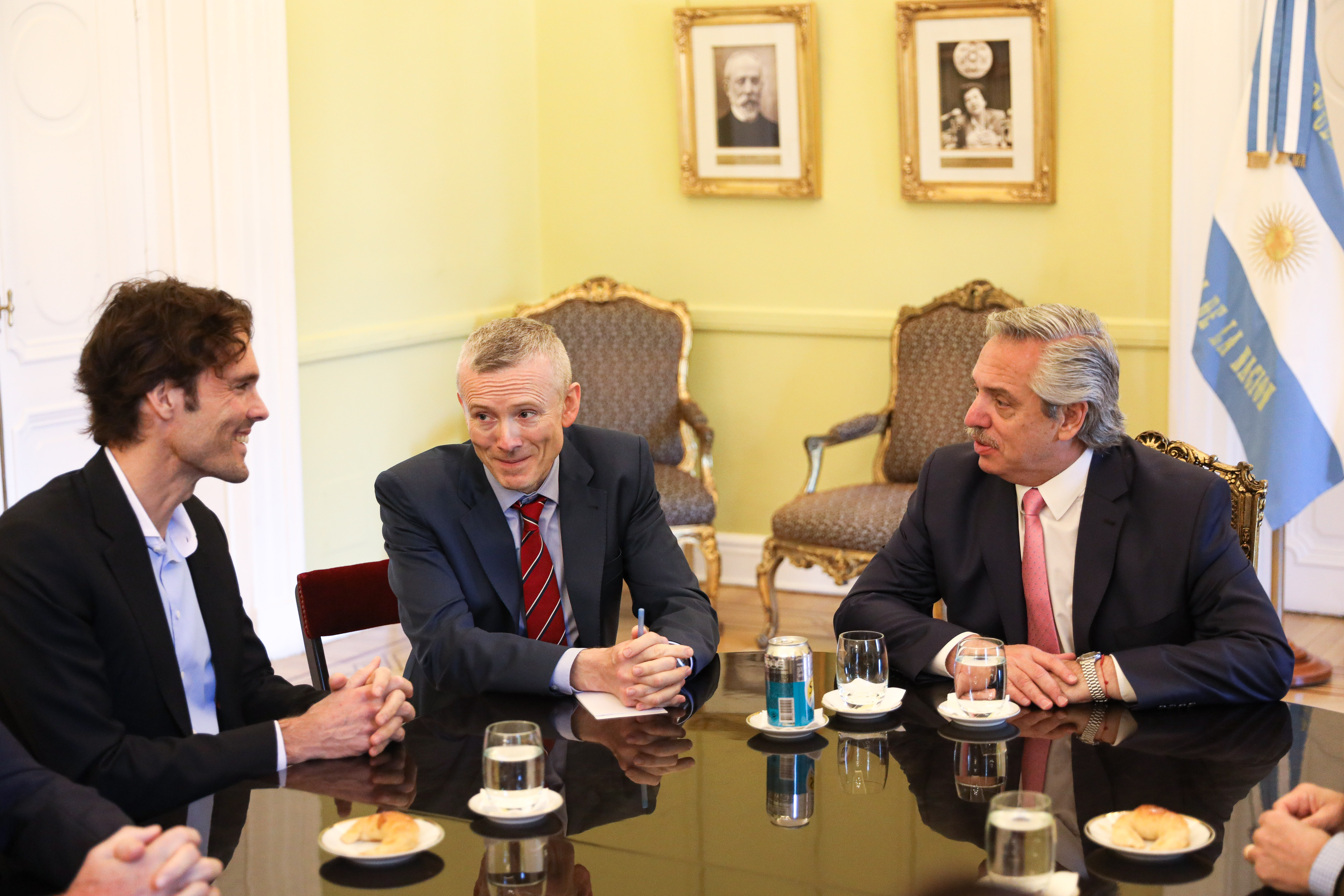 El Presidente Alberto Fernández se reunió con el Chief Business Officer Global de Google.