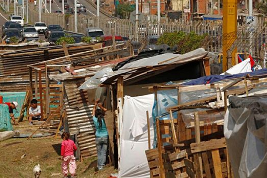 El dramático aumento de la pobreza en la Argentina.