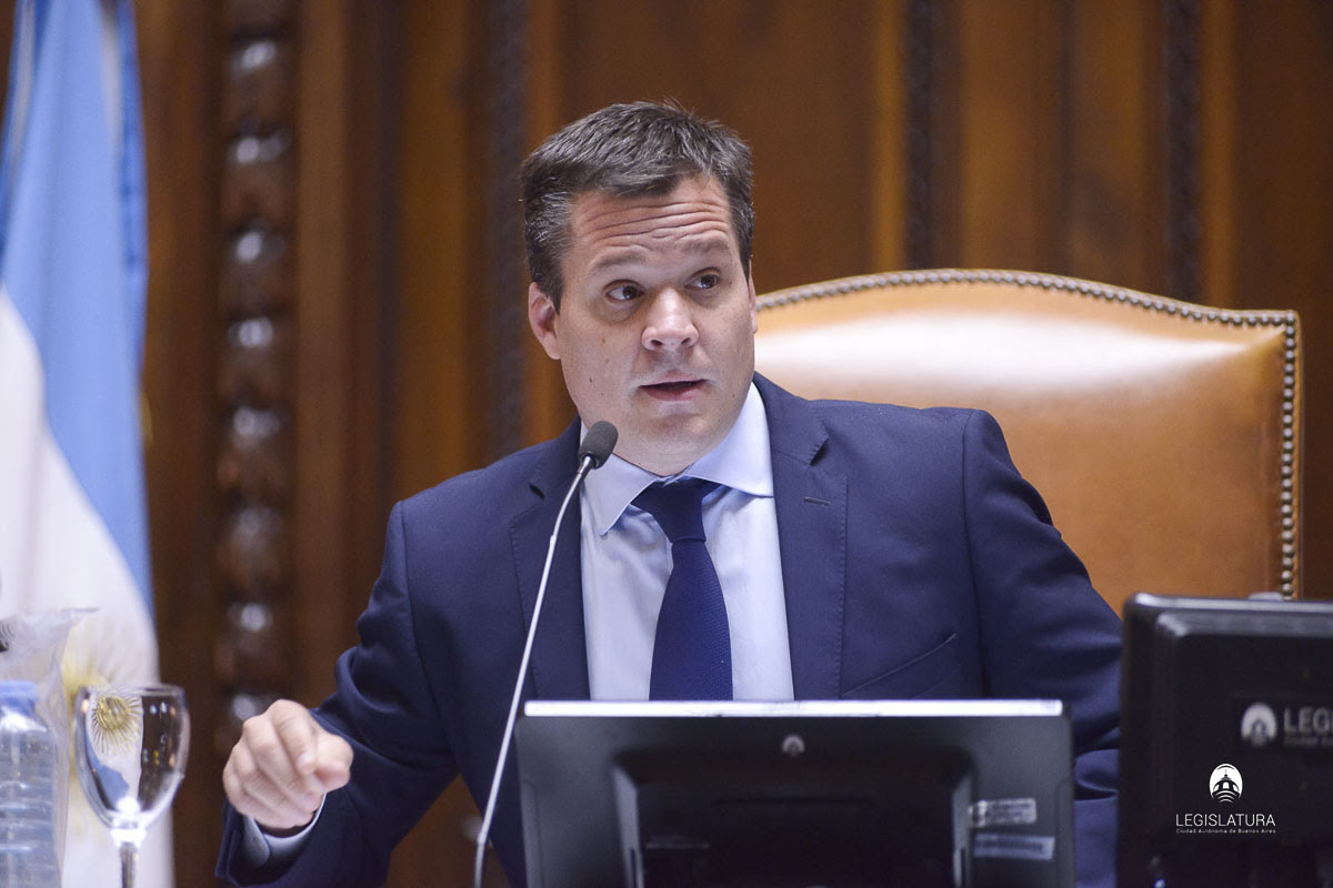 Vicepresidente I de la Legislatura Porteña, Agustín Forchieri