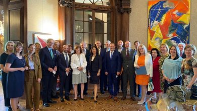 Patricia Bullrich se reunió con el Embajador de la Unión Europea en la Argentina.