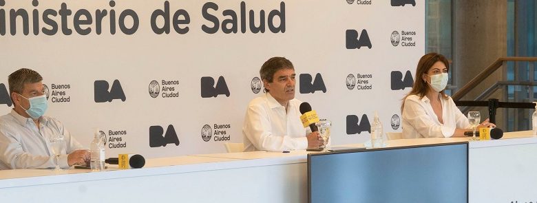El ministro Fernán Quirós brindó detalles de la situación sanitaria de la Ciudad.