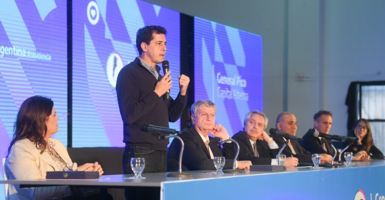 El ministro del Interior de la Argentina, Wado de Pedro, se refirió a las inversiones del Programa Municipios de Pie.