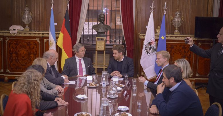 El Embajador de Alemania estuvo en el Parlamento Porteño.