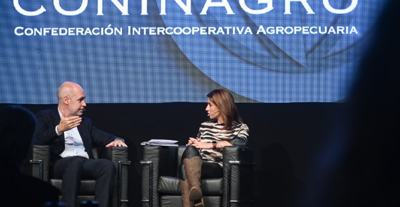Horacio Rodríguez Larreta habló como invitado en el contexto del 5° Congreso Internacional de Coninagro.