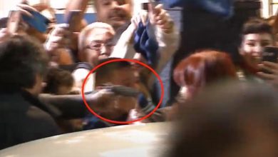 Un hombre le apuntó con un arma a la cabeza a la Vicepresidente Cristina Kirchner.