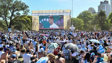 40.000 personas vibraron con el triunfo de Argentina sobre México.