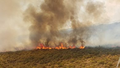 Mendoza sigue sin recibir ayuda del Gobierno Nacional para combatir los incendios forestales.