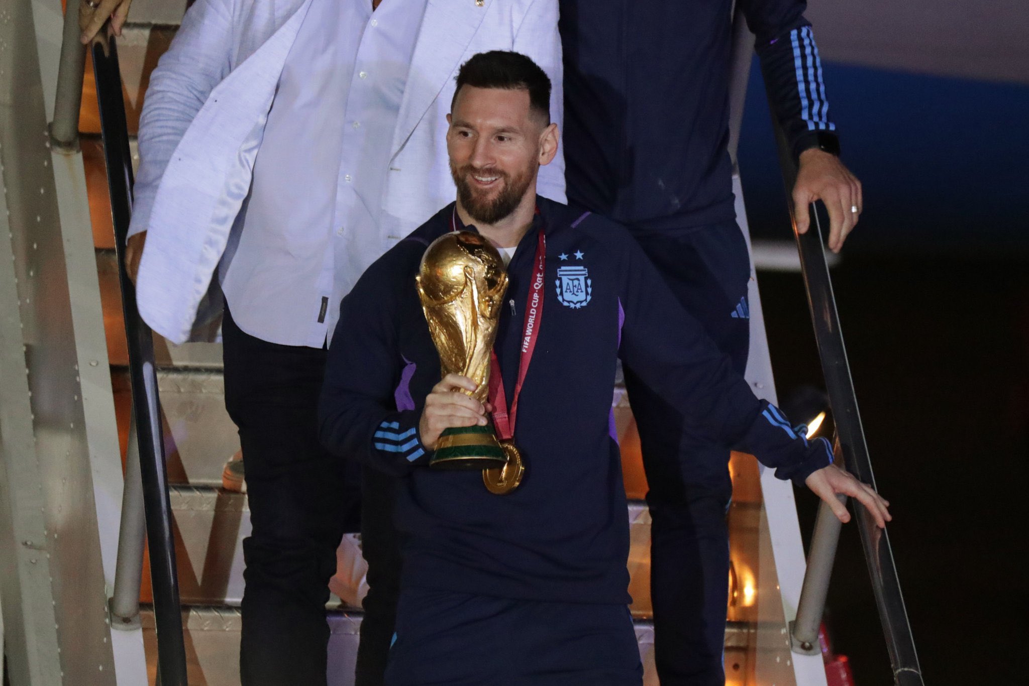Lionel Messi trajo la Copa del Mundo a la Argentina