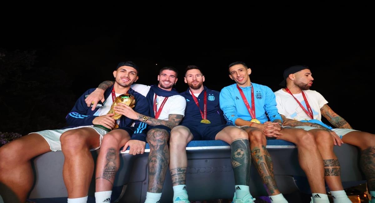 Lionel Messi trajo la Copa del Mundo a la Argentina